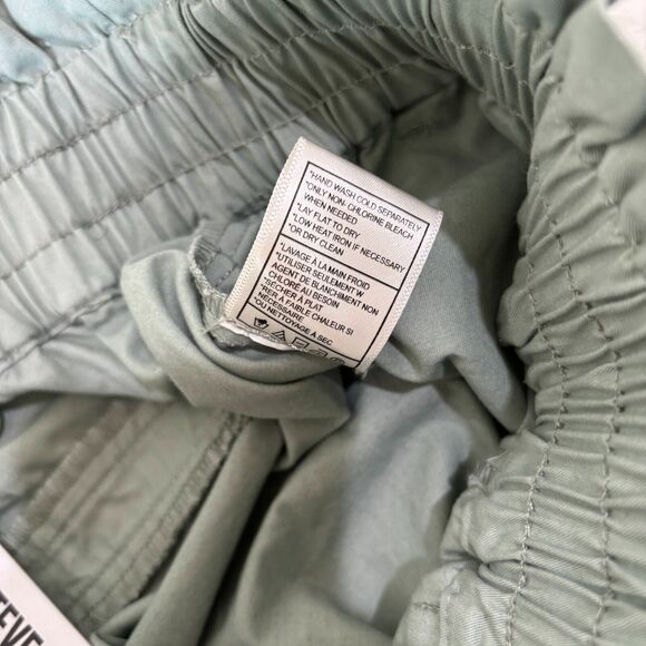 Steve Madden Paperbag Pants Size M Olive Green NWT Gorpcore Trousers High Rise - Picture 10 of 15